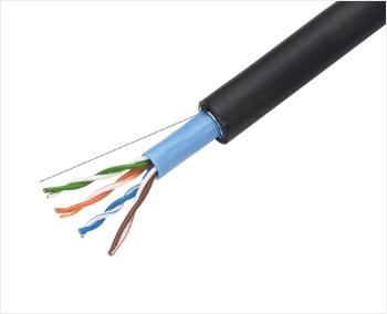 冨士電線 環境対応 Cat5e 屋外用LANケーブル EM-TPCC 5-LAP 0.5mm×4P